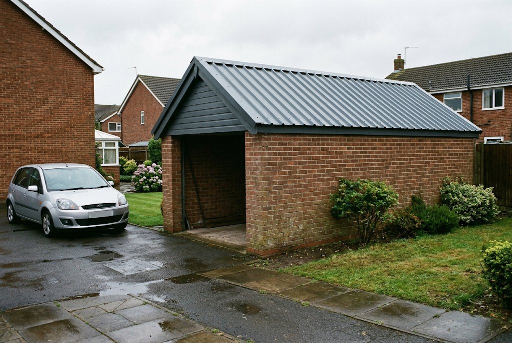 After: new roof